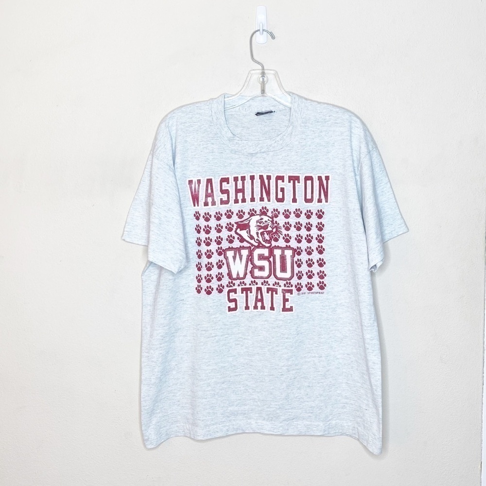 Washington State University Vintage Short Sleeve 90s Streetwear